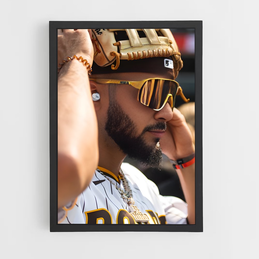 Poster Catcher Cool – affiche Baseball (vue 2)